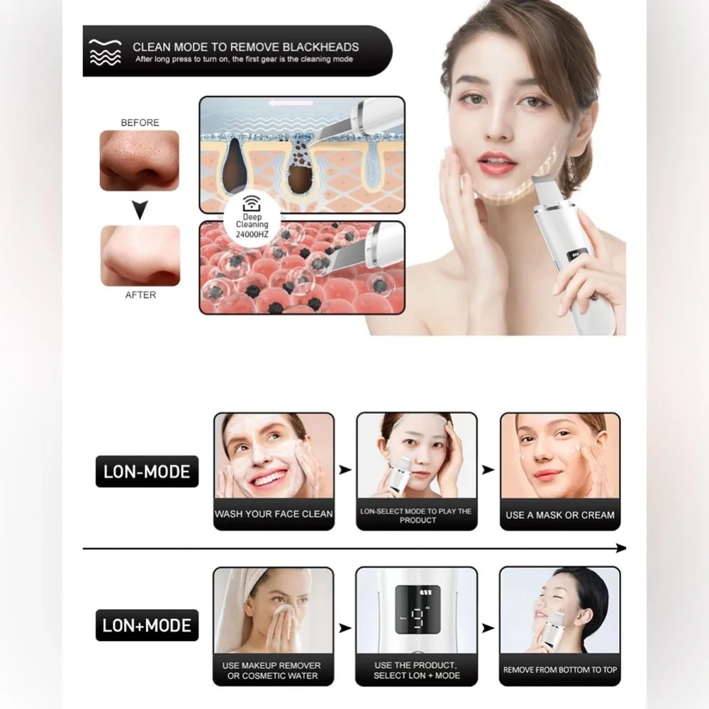 Pore Extractor Face Spatula Deep Cleansing for Facial Skincare